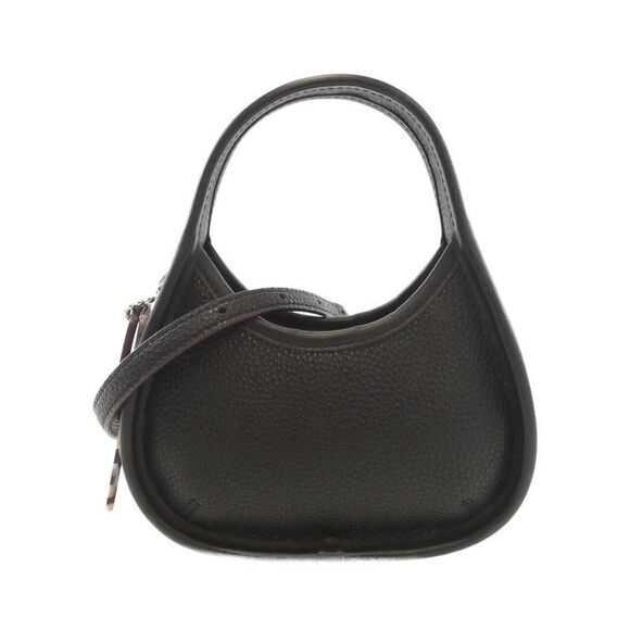 coach Handbags - Pre Loved coach Black Leather Handbag Women black | black Crossbody Bags